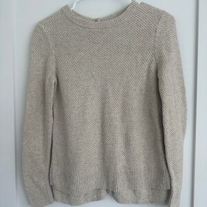 Madewell Knit Sweater with Buttoned Back✨